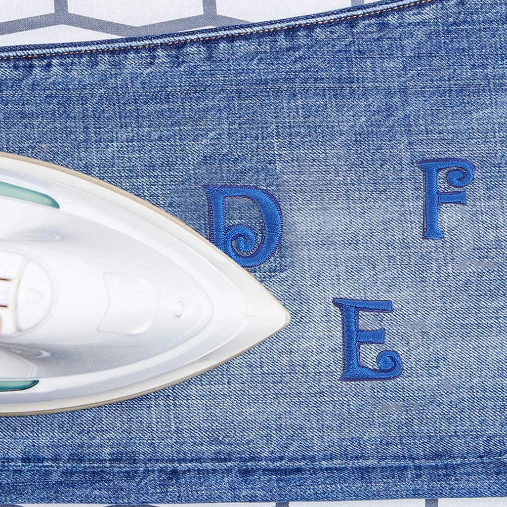 

52Pcs Embroidered Letter Patches High Quality Fabric Iron on Applique for Clothing Hat Shoes DIY Decoration Patches