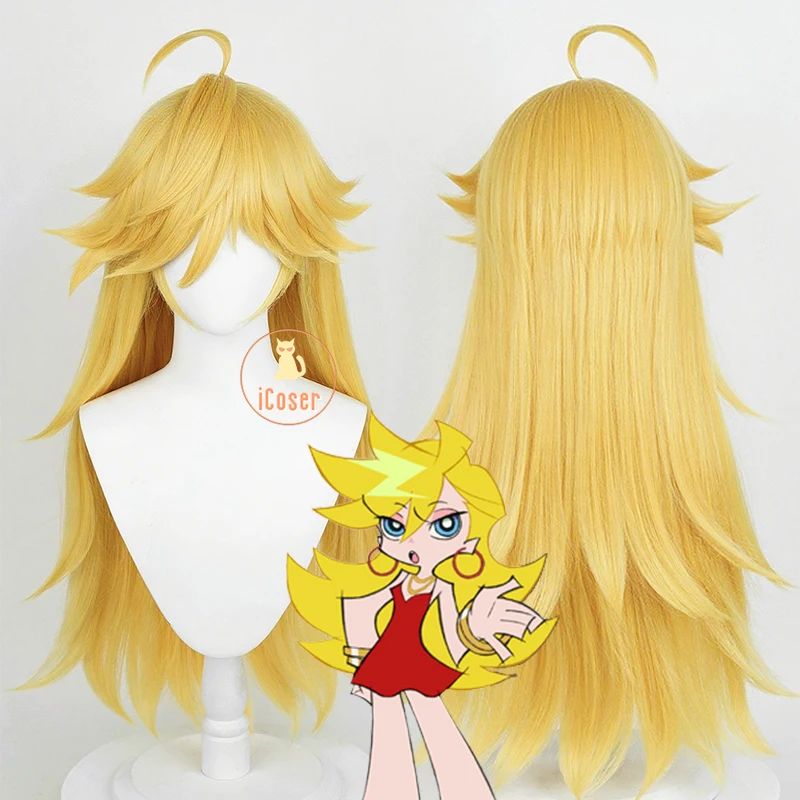 open lace back dress Panty Stocking with Garterbelt Panty Anarchy Cosplay Costume  lemailwigs