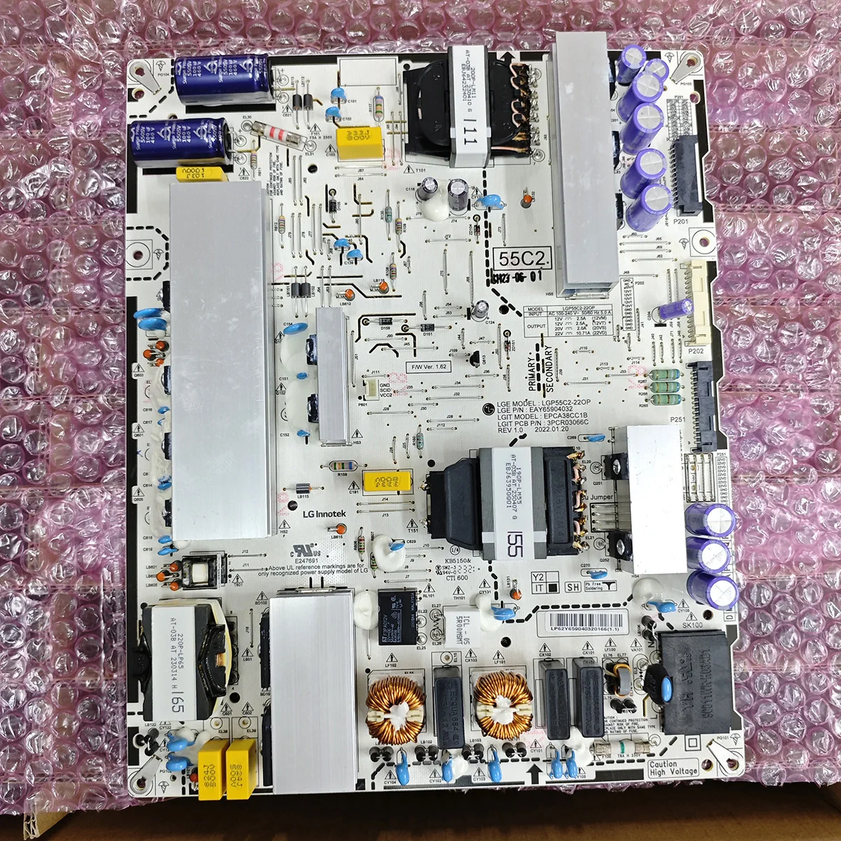 Untuk LGP55C2-22OP testing work pekerjaan pengujian asli