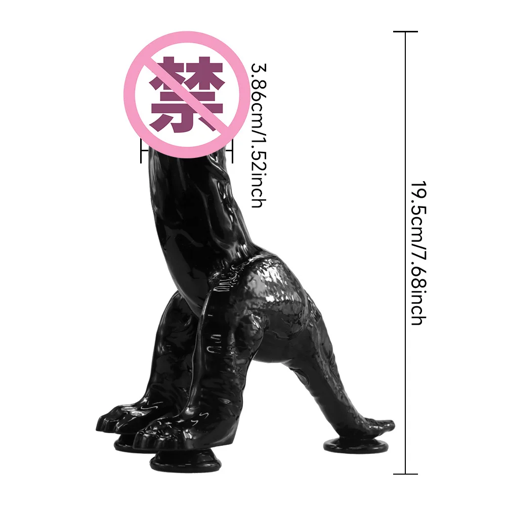 ديناصور كريستال على شكل خاص القضيب الإناث الجنس النشوة الجنسية الاستمناء منتجات الكبار لعبة الجنس tols الجنس لفتاة #5