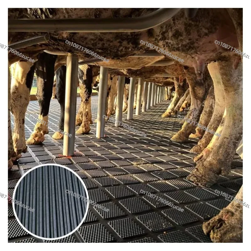 

Super Anti Slip Rubber Floor Mats 10m*2m for Cow Barn/Horse Stable/Trailer Box