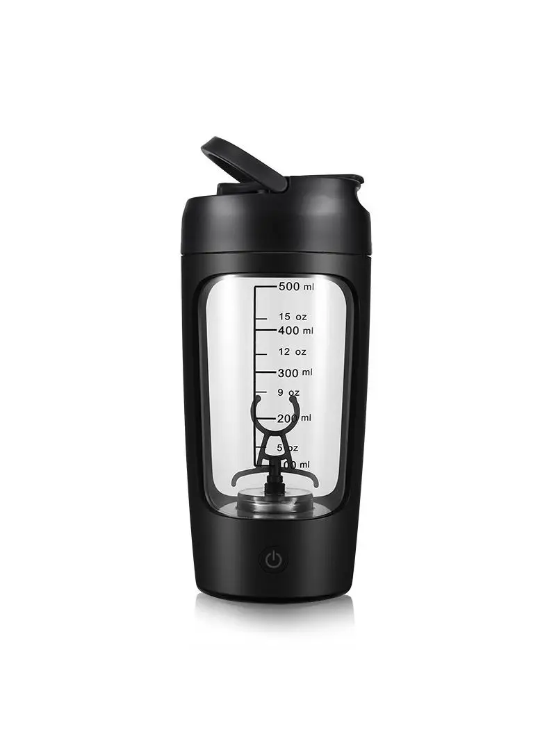  Sports Fitness Shaking Cup Milkshake Coffee Protein Powder Automatic Stir Cup Universal Stainless Steel Mixer Cup