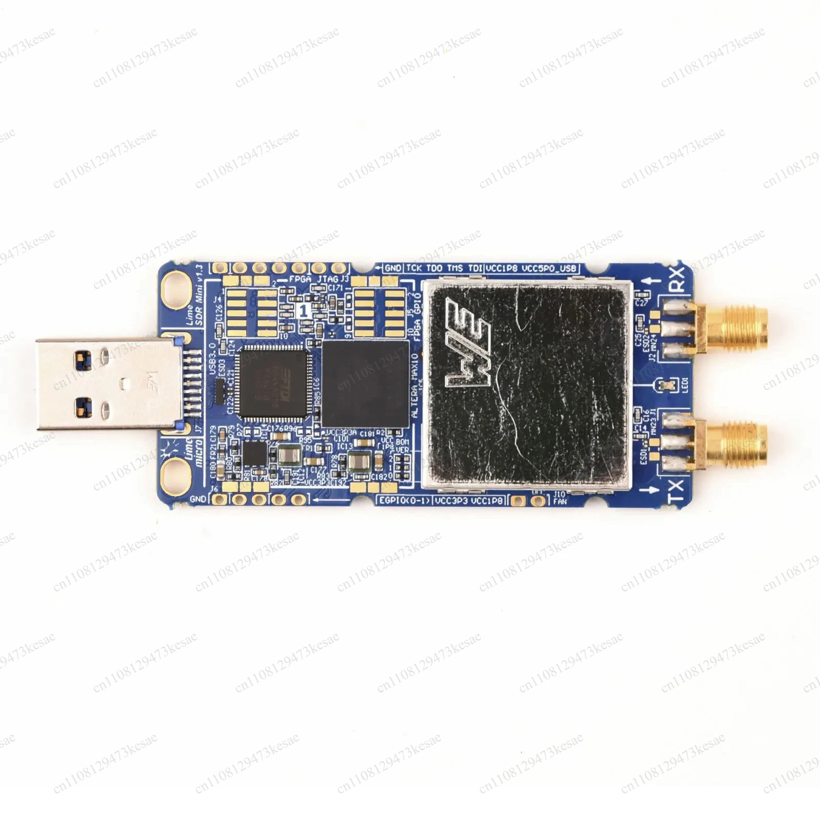 LimeSDR Mini 2.0 SDR Transceiver Development Board,Upgraded Lattice ECP5 FPGA,10MHz-3.8GHz Open Source Radio Platform for IoT&5G