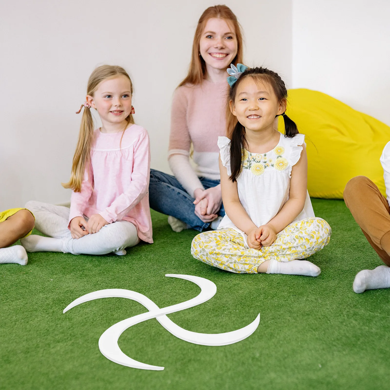 Accesorios de ilusión Visual para niños, anillos de malabarismo para actuaciones de circo, juegos al aire libre, práctica de agilidad, lanzamiento de aro, 2 uds.