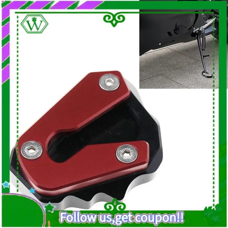 

AC34-Motorcycle Side Bracket Extension Pad Extra Foot Support Pad Foot Support Bracket For Yamaha YZF-R6 2020-2021