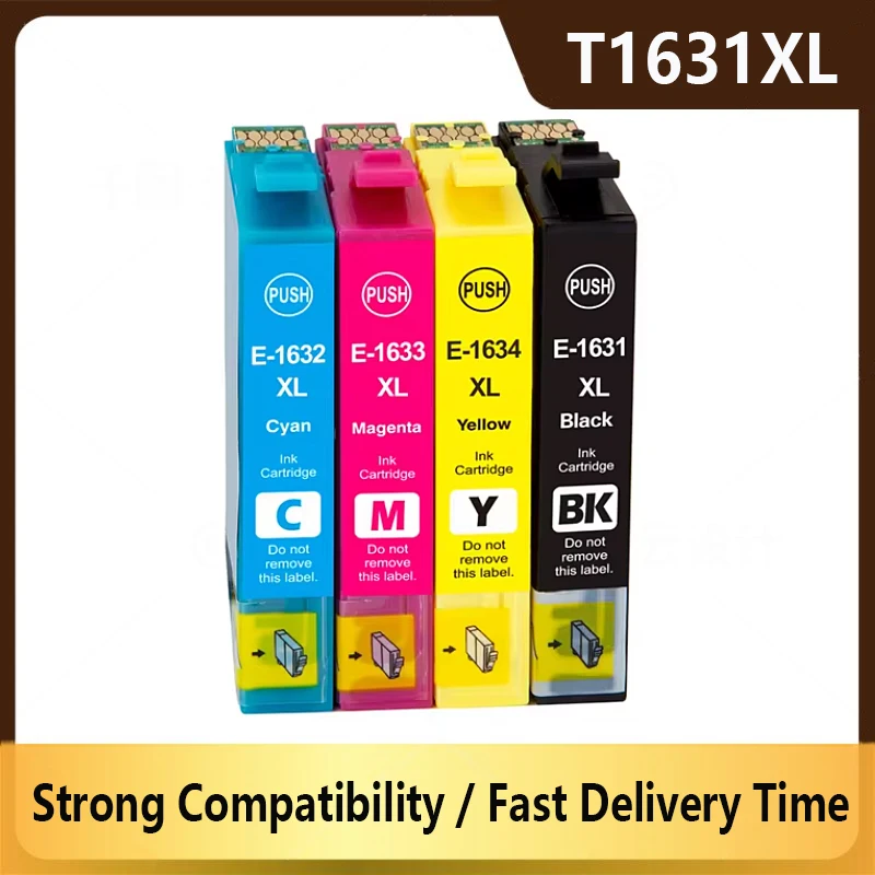 Compatible for Epson 16XL 16 XL T1631 T1632 T1633 ink cartridge T1634 WF-2510 WF-2760 WF-2630 WF-2650 WF-2750 WF-2660 WF-2530