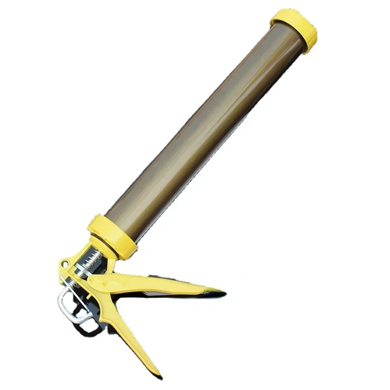 

Hot Sale Heavy Duty Revolving Frame Caulking Gun Sealant Caulking Gun Aluminum Manual Caulking Gun With Spring, White, Black, Go