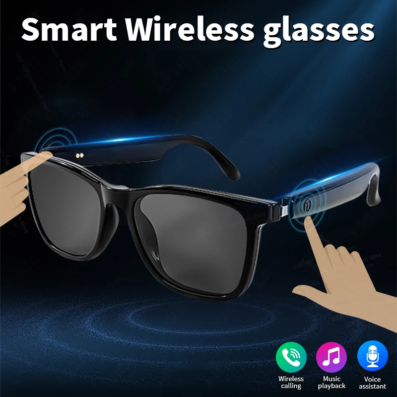 2025 For Xiaomi Bluetooth Smart Glasses Magnet Clip On Polarized Myopia Eyewear Anti Blue Light Progressive Reading Glasses
