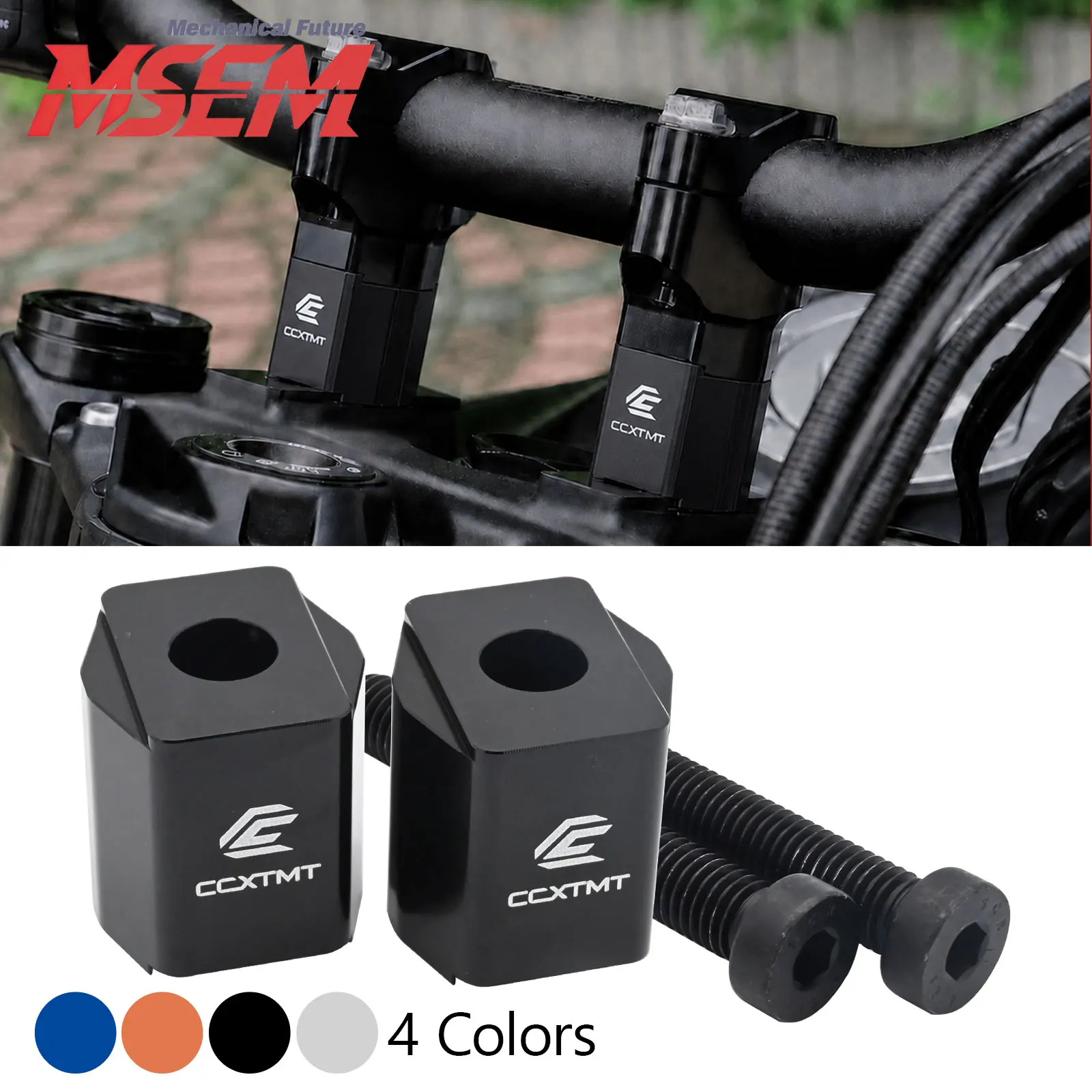 Dirt Bike For KTM SX/SXF/XC Husqvarna BETA RR/RS GasGas Motorcycle Handle Bar Riser Clamp Raised Extend Mount Riser Kit Adaptor