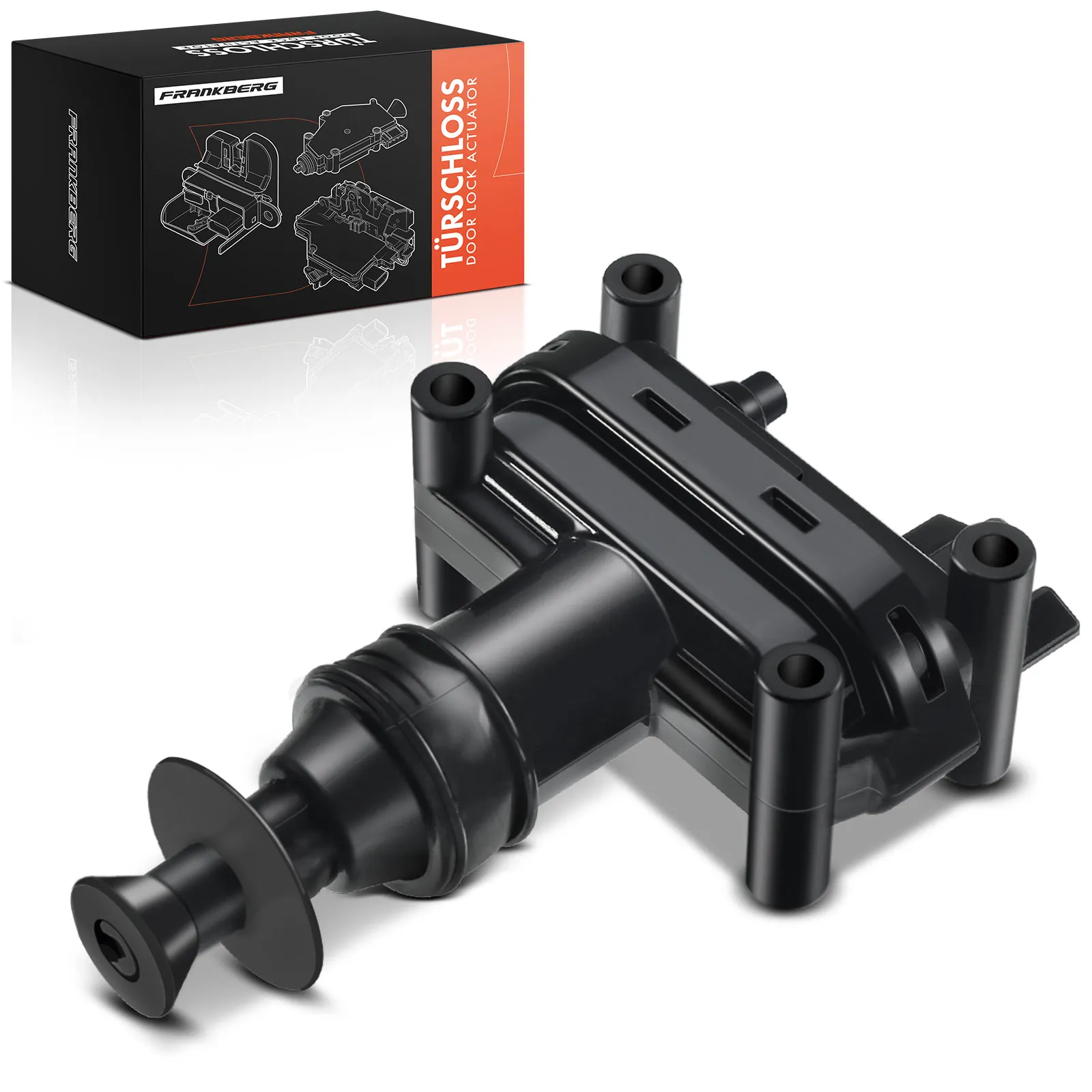 Frankberg 1x Achterdeurslot voor Mercedes-Benz E-Klasse W124 S-Klasse W126 3.0L 3.2L 5.0L 1986-1995 A1248002075 0008007375