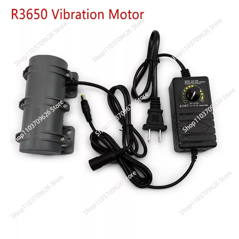 R3650 DC Vibration Motor 12V/24V, Massage Vibrator, Shaking Pellet Feeder Accessories