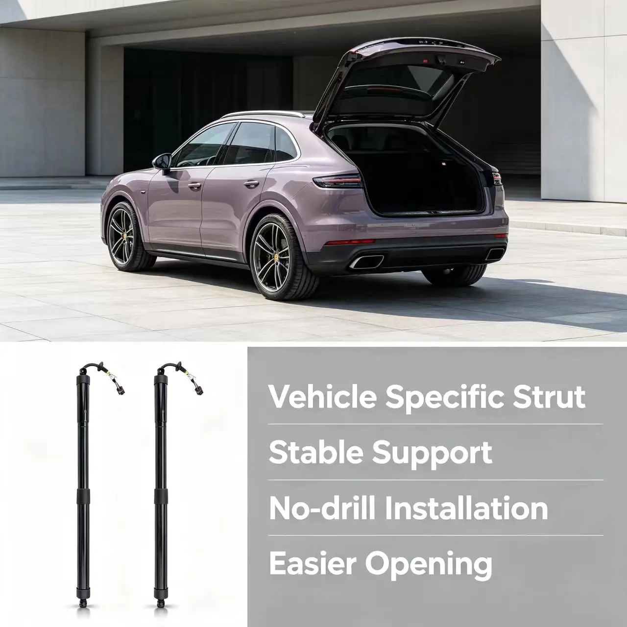 Power Hatch Lift Support For Land Rover Range L405 Vogue 2012 2013-2016 Electric Tailgate Gas Struts LR058305 LR126172 LR104907