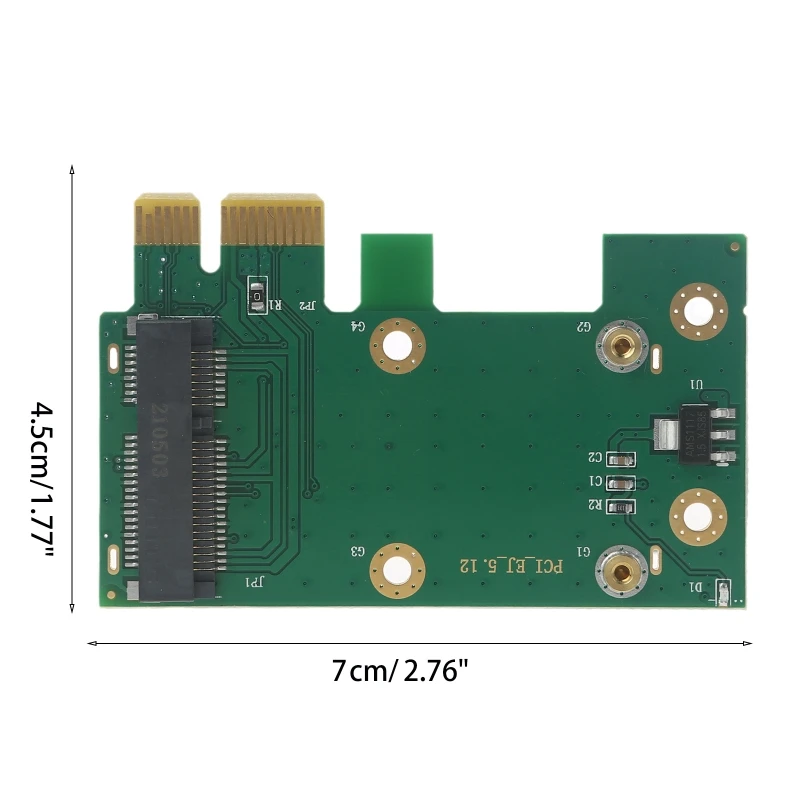 Wymień część akcesoryjną adaptera karty PCI-E na kartę Mini PCI-E PCI-E na kartę Mini PCI-E