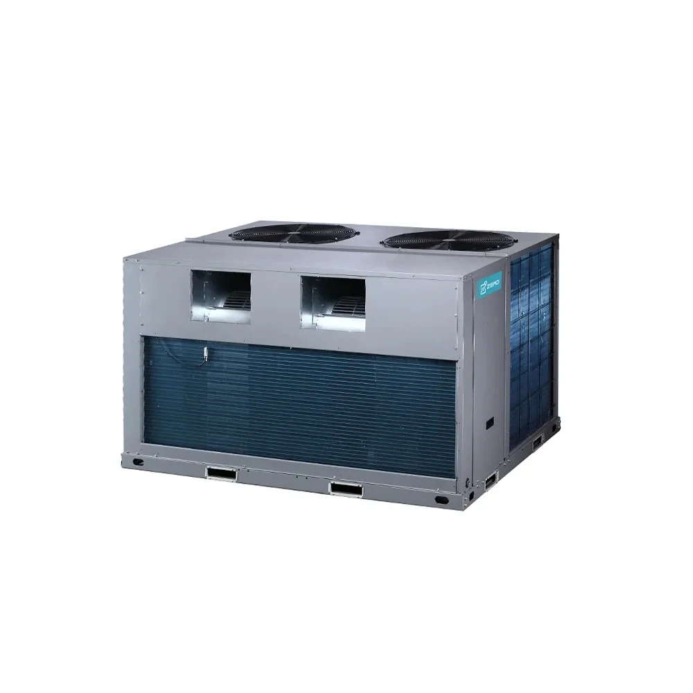 Commercial Rooftop Roof mounted Cooled AC Unit Split System Price 3 5 10 15 30 ton Rooftop Package Heat Central Air Conditioning