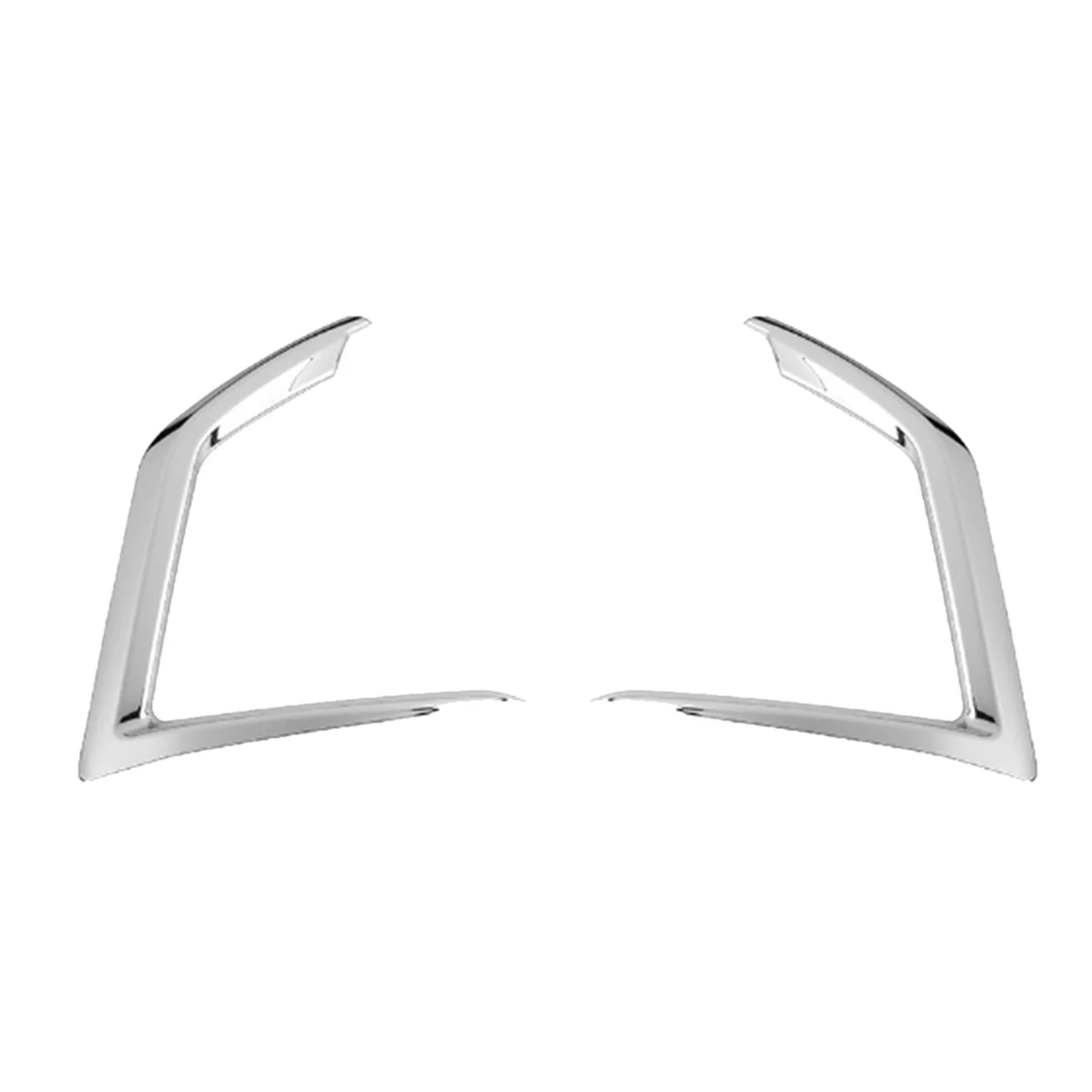 

Front Fog Lights Eyebrow Wind Knife Sticker for Toyota Alphard 40 Series 2023 2024 Fog Lamp Eye Lid Eyebrow Cover