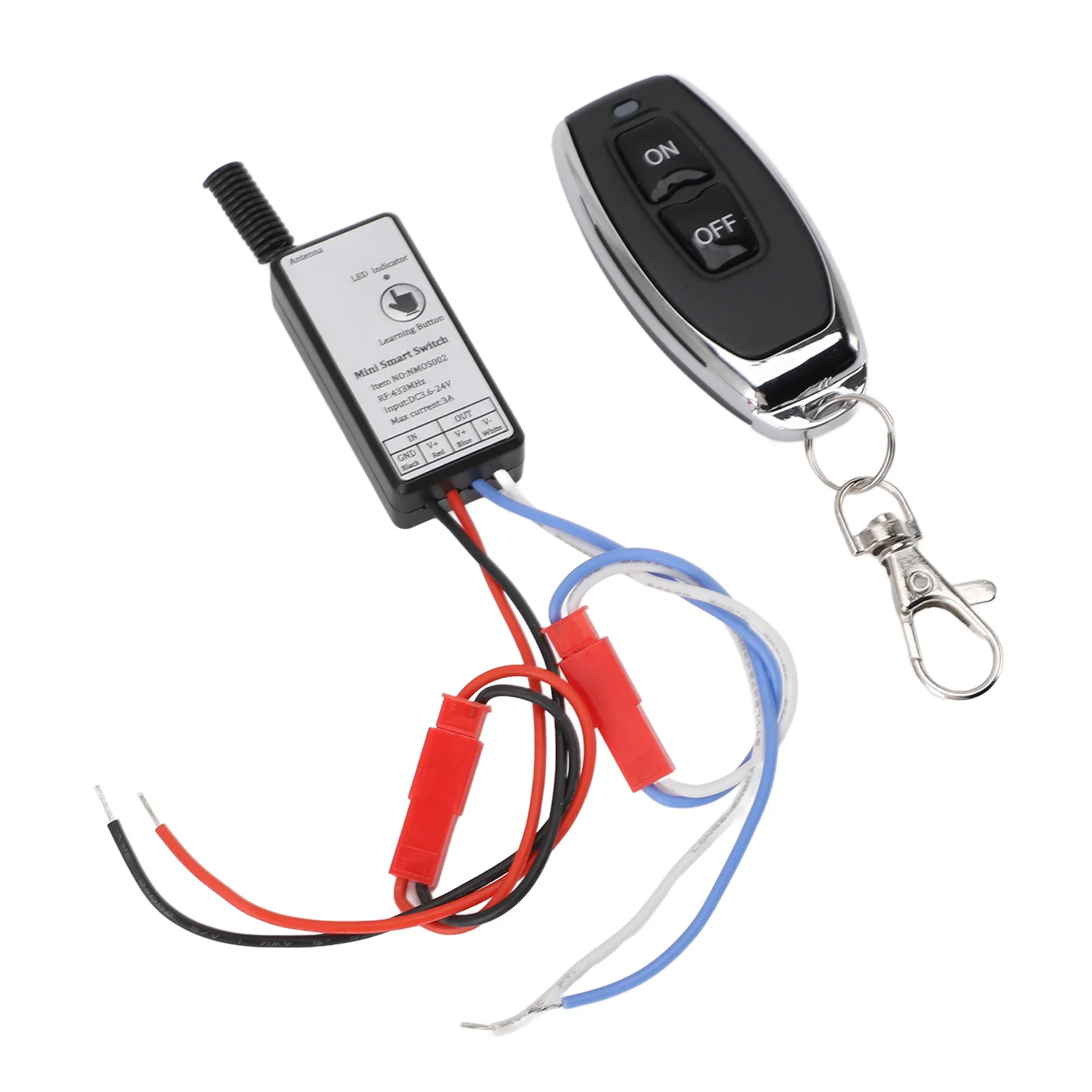 Relay Remote Switch 80mah Battery Stable Performance Portable Electric Scooter Remote Control Switch for Scooters