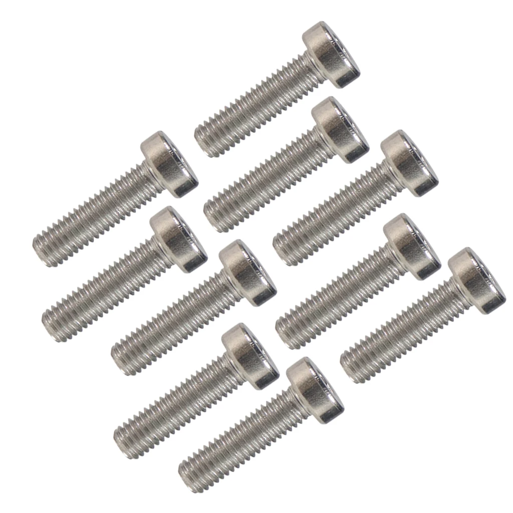 10 x M5 Edelstahl 304 Schraube Innensechskant kurze Schalenkopfschrauben für GoPro 10 für DJI Action für Insta360-Kameras – Detail 1