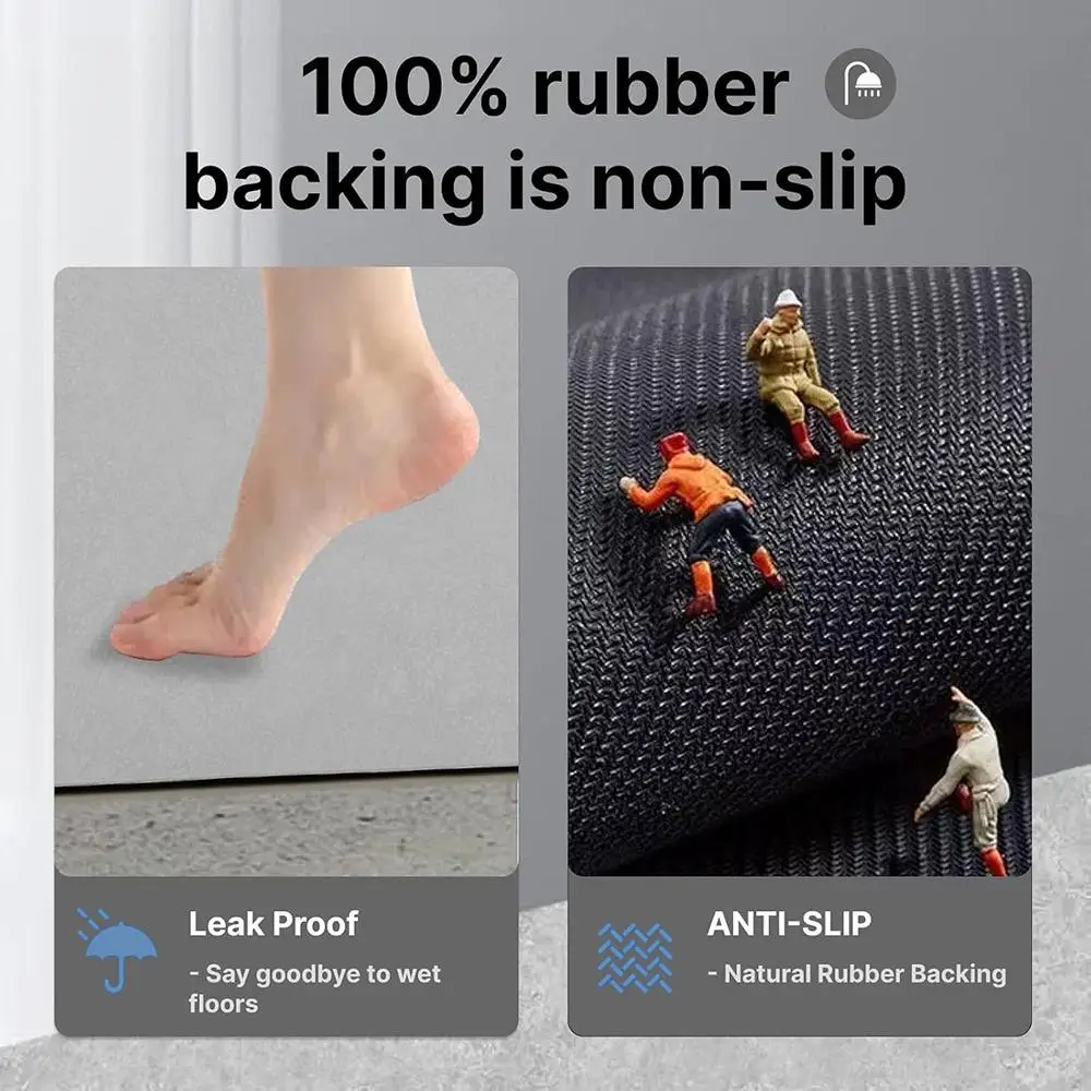 Buddhism Buddhist Buddha statue Floor Mat Diatom Bath Mat Absorbent Quick Dry Non-Slip TPR Backing Soft Plush Draining Rugs