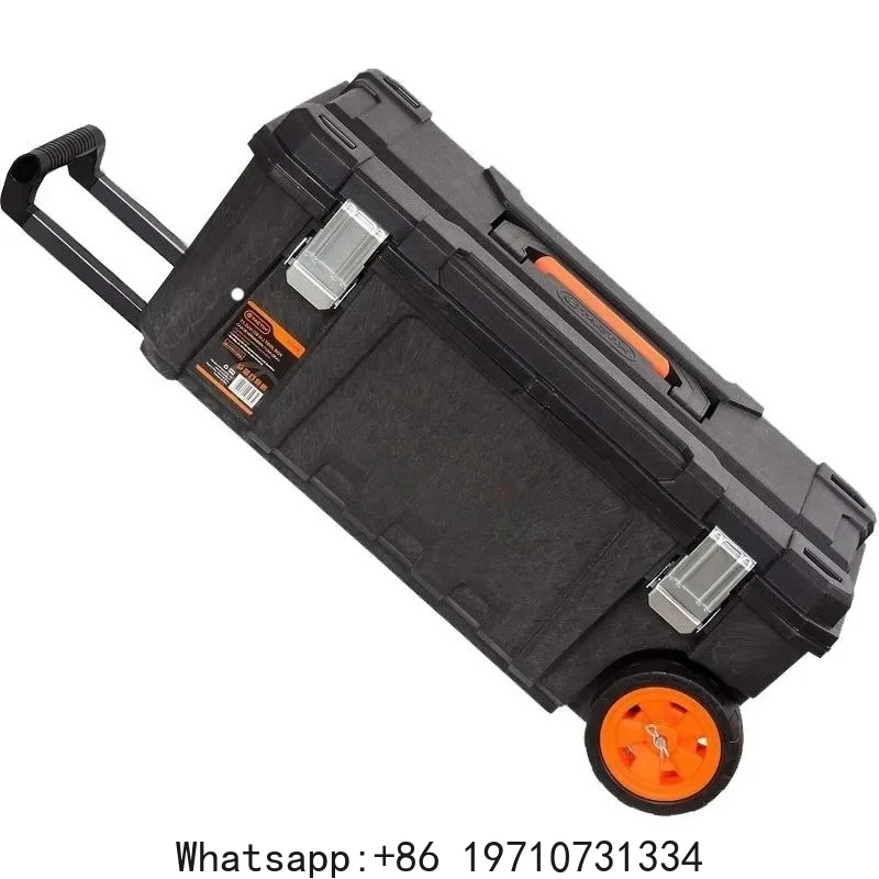 PP Thickened Large Wheeled Tool Case Hardware  Industrial Construction Site Professional Tools Packaging   Box