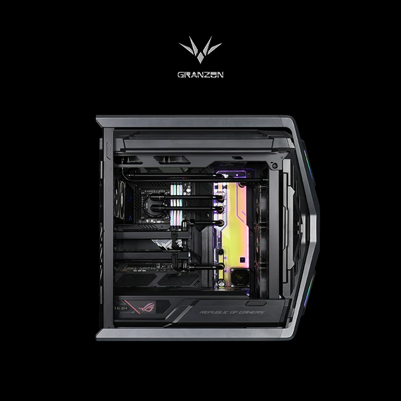 

Bykski Granzon Custom Waterway Boards For ASUS ROG GR701 HYPERION Case, Distro Plate For Water Cooling, Optional Pump