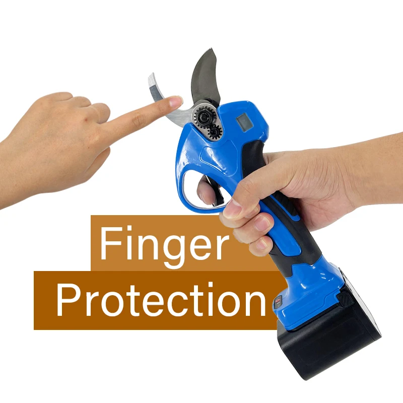 Finger Sensor Progressive Cordless Battery Scissors Professional Scissors Vineyard Garden Electric Trimmer 2