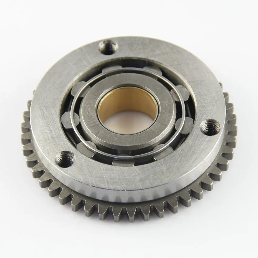 

Motorcycle Starter Clutch Assembly For Yamaha TTR125 TTR125E TTR125L TTR125LE XT125R XT125X OEM: 5HH-E5517-00 5AP-15517-02