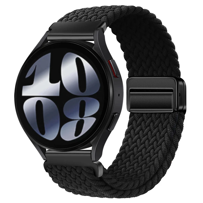 สายนาฬิกา22มม. 20มม. สำหรับ Samsung Galaxy WATCH 6 5 4 3 amazfit GTR สายไนลอนแบบปรับได้สำหรับ Huawei 4 GT3/2 Pro