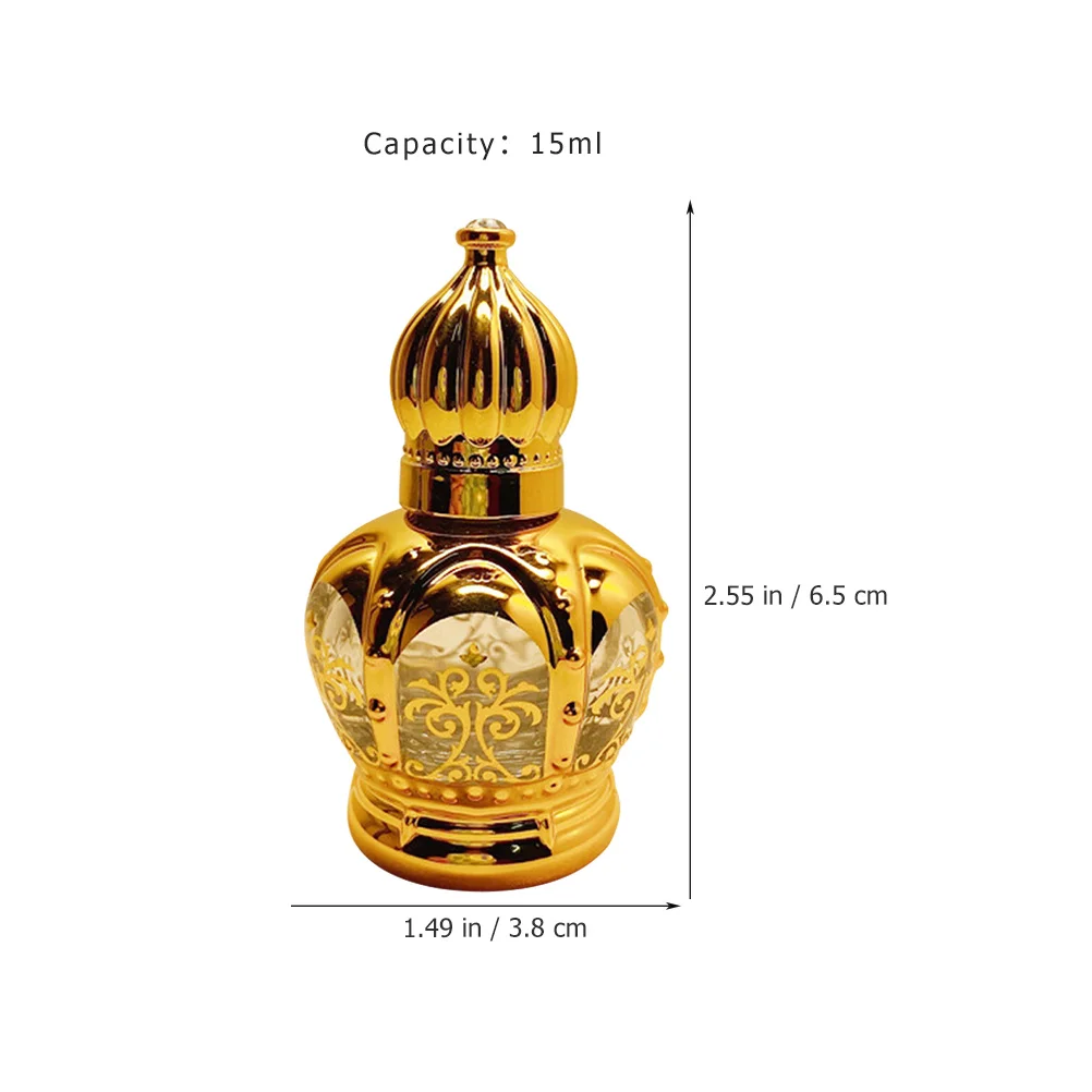 

3Pcs Roller Bottles for Oils Portable Refillable Glass Perfume Bottles Travel Essential Oil Dispenser Leak Proof