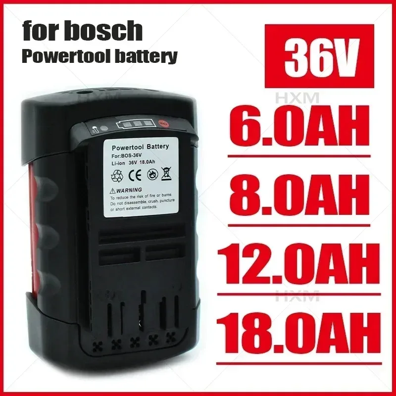 Литий-ионный аккумулятор высокой емкости 36 В мАч для Bosch BAT810 BAT836 BAT840 GBH36V-Li, сменный аккумулятор, литий-ионный