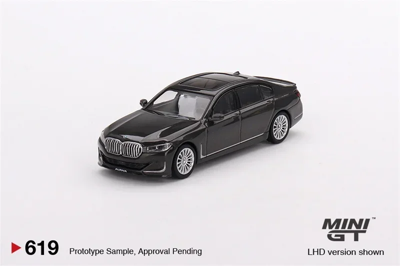 MINI GT 1:64 Alpina B7 xDrive Dravit Grey Metallic Diecast Model Car