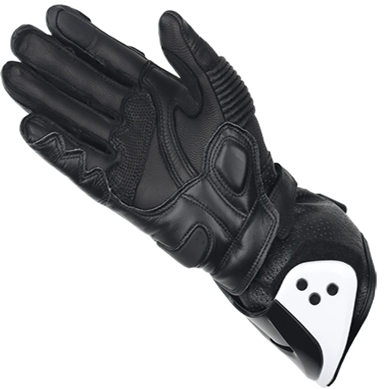 Two-X Gp Pro Leather Black From Moto Heaven Motorcycle Leather Gloves Road Bike Racing Riding Track Touch Screen