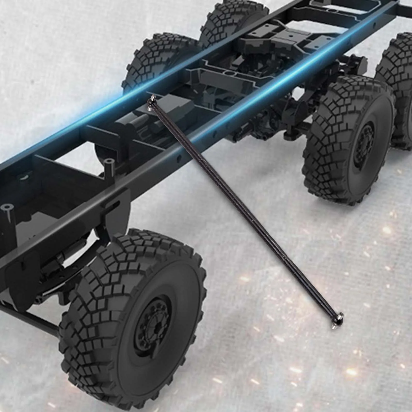 Центральный вал B05C-Center EA1014 для радиоуправляемой модели JLB Racing CHEETAH 1/10 с бесщеточным двигателем, запчасти и аксессуары.