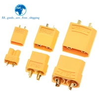 TZT-Conectores de bala macho y hembra para batería Lipo RC, venta al por mayor, DIY, XT30, XT60, XT90, 1 par