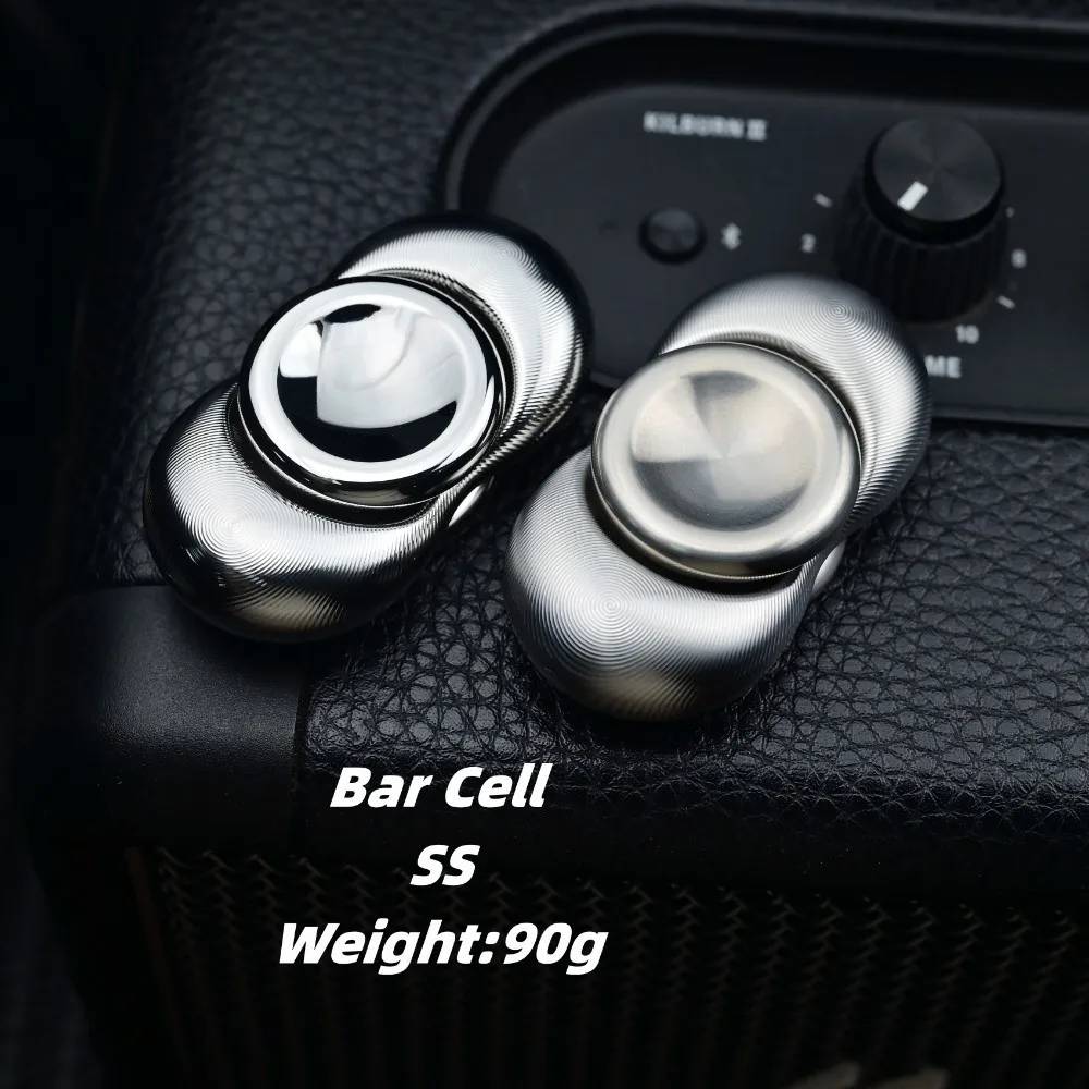 Kinetics Asia Pacifi EDC Cell Two-Bladed Fidget Spinner Stress Relief Toy Stainless Steel Fidget Toy Adults Adult Sensory Toy
