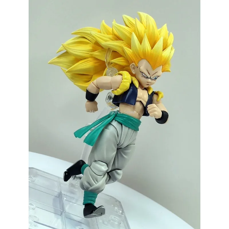 Dragon Ball S.H.Figuarts SHF Super Saiyan 3 SSJ3 Gotenks Head Accessories Kit Anime Action Figures Toys Models Collector