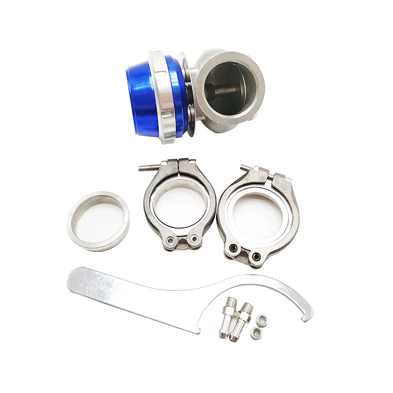 

Universal Aluminum Adjustable Pressure Wastegate 40mm External Wastegate with Clamp
