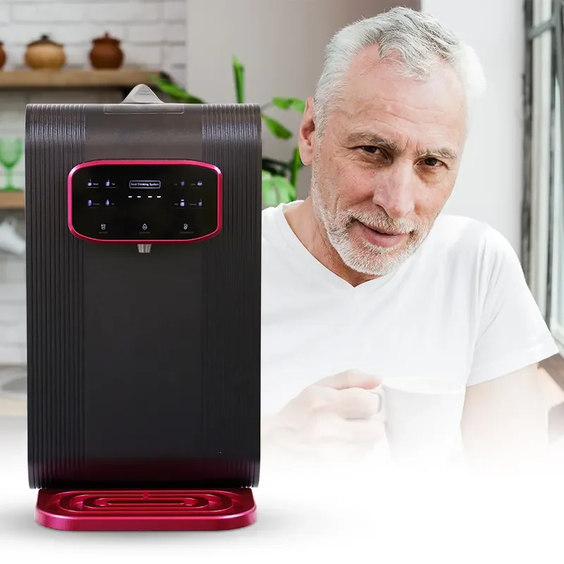 Acid Water Purifier Above-counter Extreme Water Ionizer Titanium Plates Electric Powered Alkaline Water