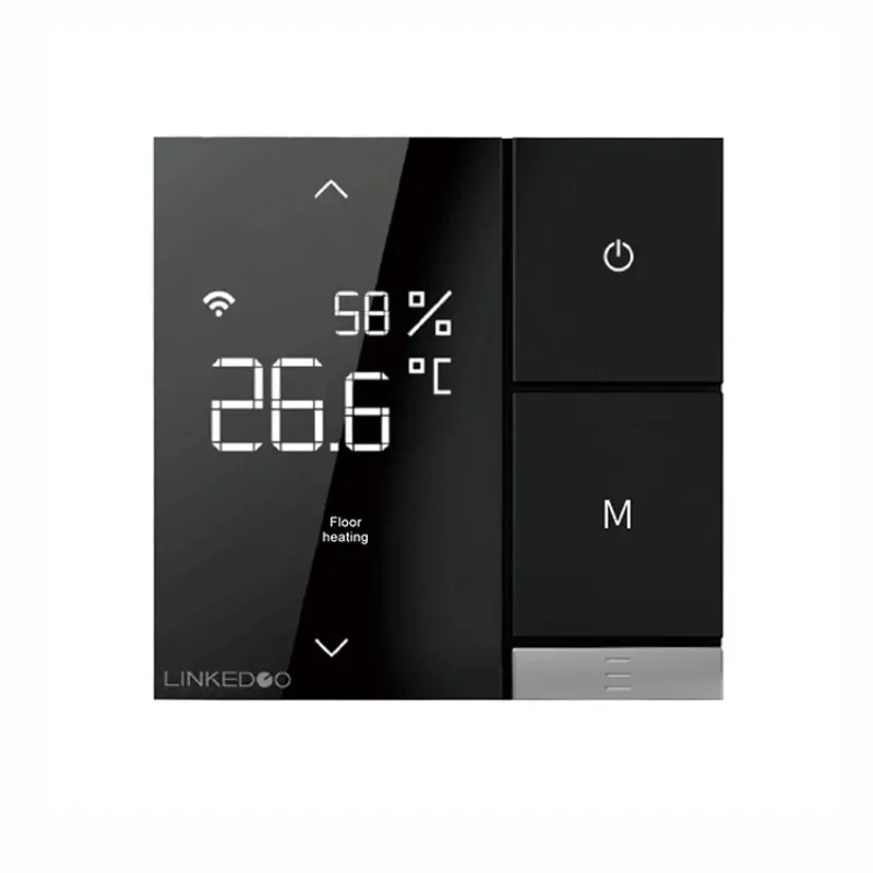 حار بيع الذكية ترموستات التدفئة الأرضية المنزل جودة عالية واي فاي رابط التحكم عن بعد في التطبيقات