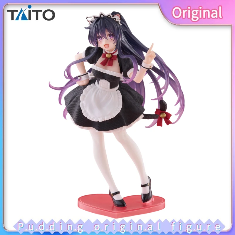 

TAiTO Coreful Date A Live V Yatogami Tohka Cat-Eared Maid Anime Figure Model