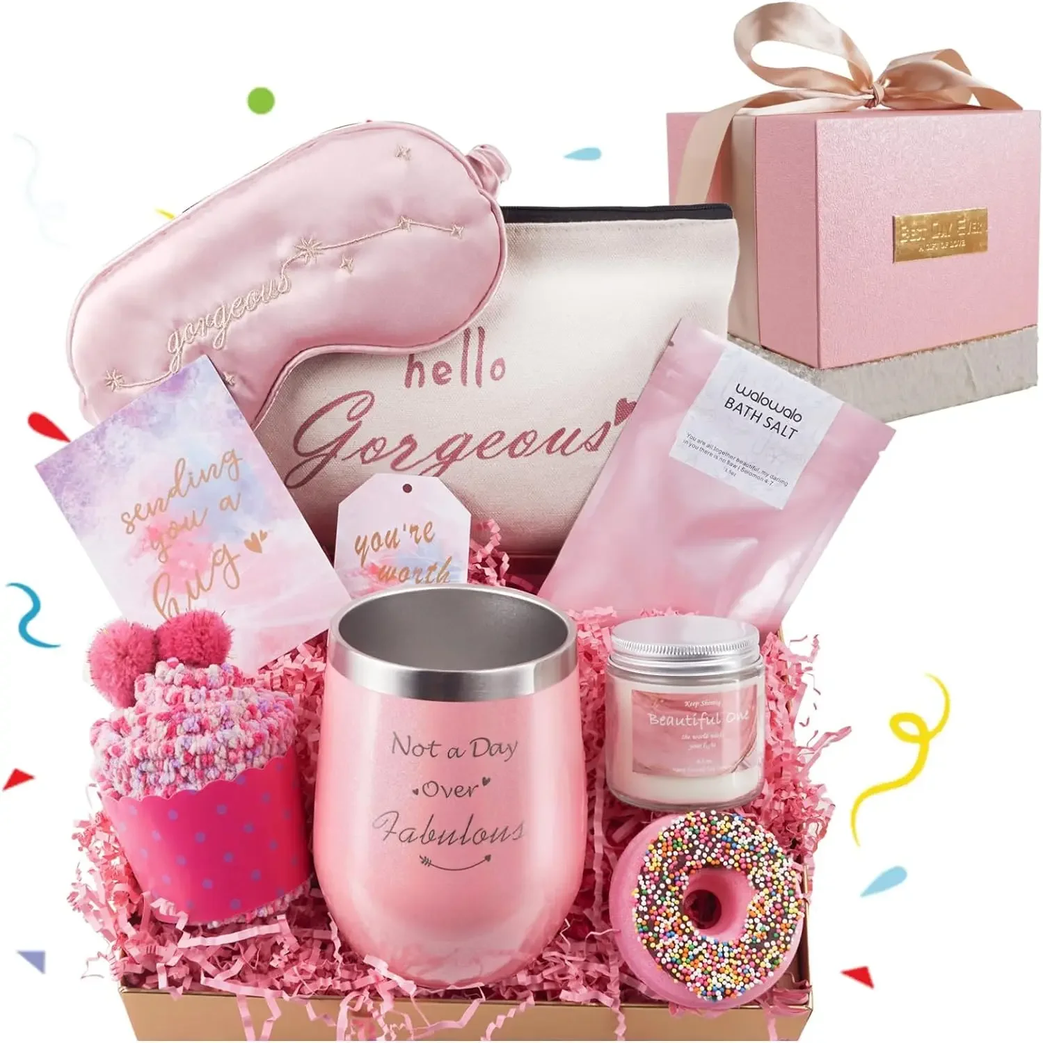 Hot Sale Birthday Gift Sets for Women Gifts for Her Gift Box for Girlfriend Mom Female Friends