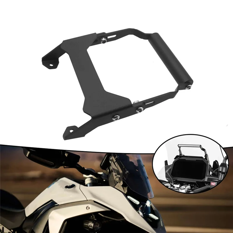 A11F-Motorcycle Phone GPS Navigation Handlebar Bracket Support For BMW R1300GS GS1300 R1300 GS ADV Adventure 2023 2024