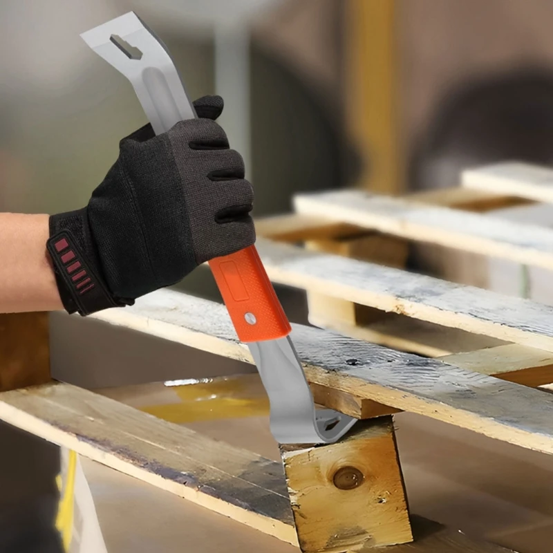 Flat Utility Pry Bars StainlessSteel Crowbars Tool for Trimming Work Woodworking Dropship