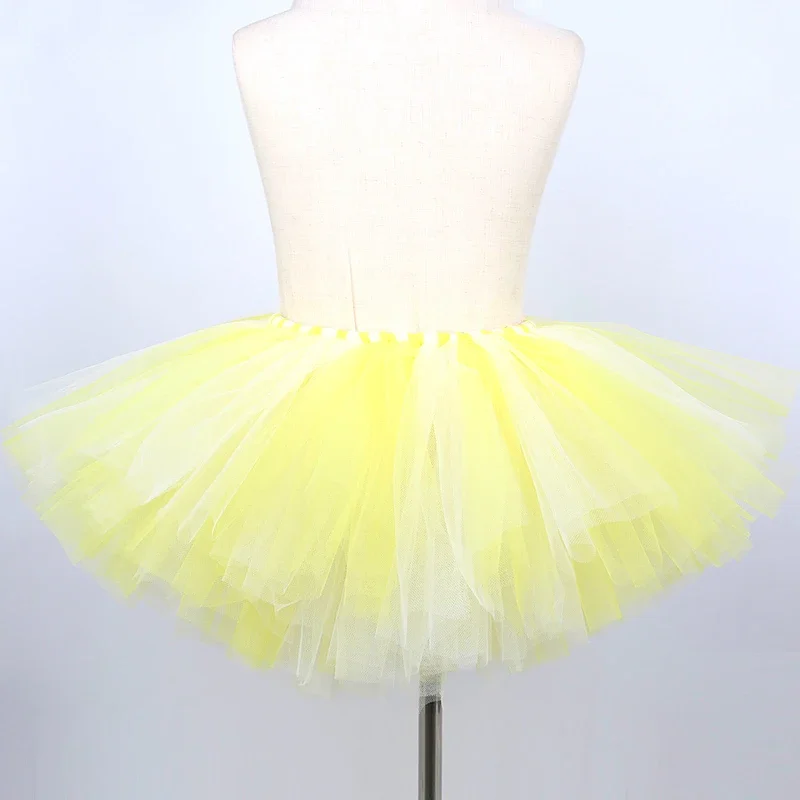 Saia tutu de girassol amarelo para meninas, fantasia havaiana para crianças pequenas, sessão fotográfica, tutus de balé, dança de aniversário @ 0z *