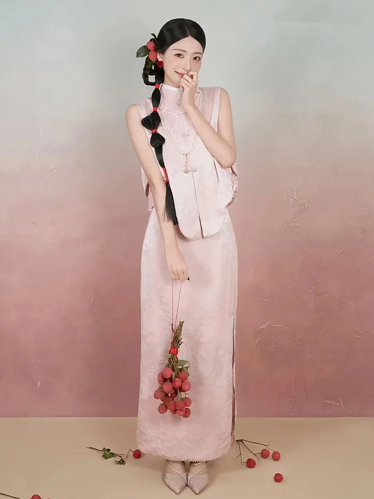 

Ele Chinese Sle Vintage Morning Robe for Women Bride High Quali Lightweight Luxury Wedding Gown Ba Home Welcome Dr