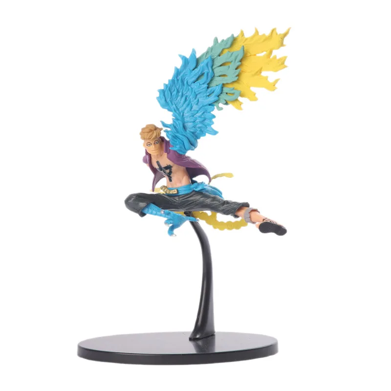 Figurka anime One Piece Marco, model, statuetka, modny ornament na stół, prezent na Boże Narodzenie