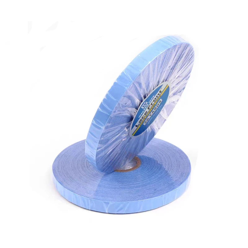 Blue Lace Front Support Tape for Hair Extensions