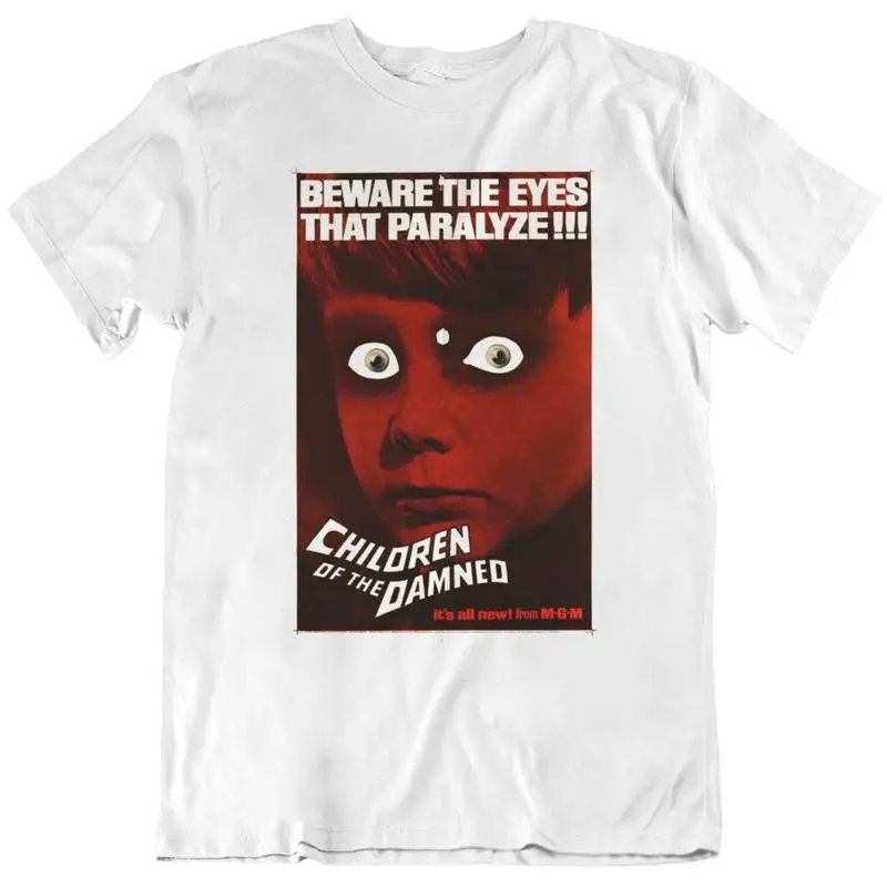 تي شيرت للأطفال من The Damned Retro Horror Movie Poster Fan v2 #1