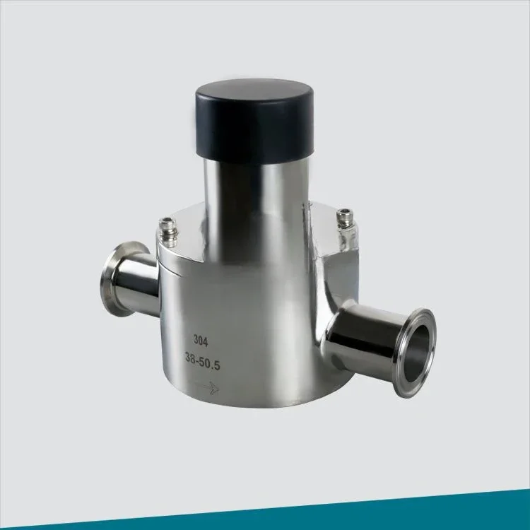 Válvula de contrapresión de abrazadera sanitaria