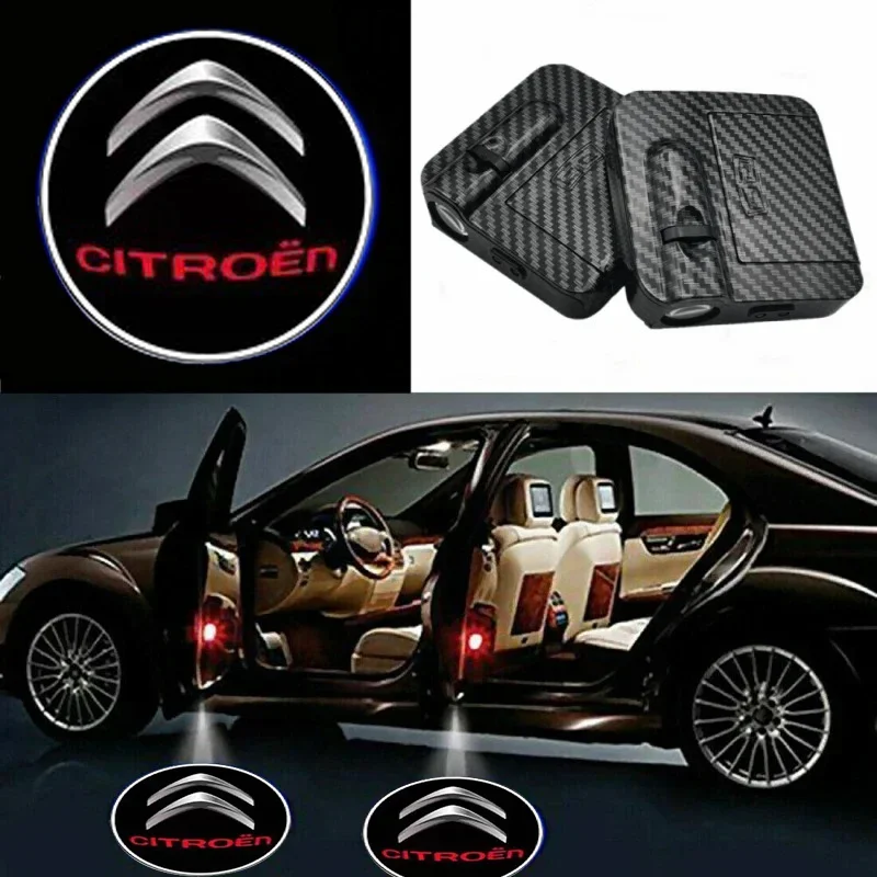 Car door with LED projector car sign blackout light accesorios For Citroen C2 C3 C4 C5 C6 C1 DS3 DS4 DS5 DS7 Xsara Berlingo Saxo