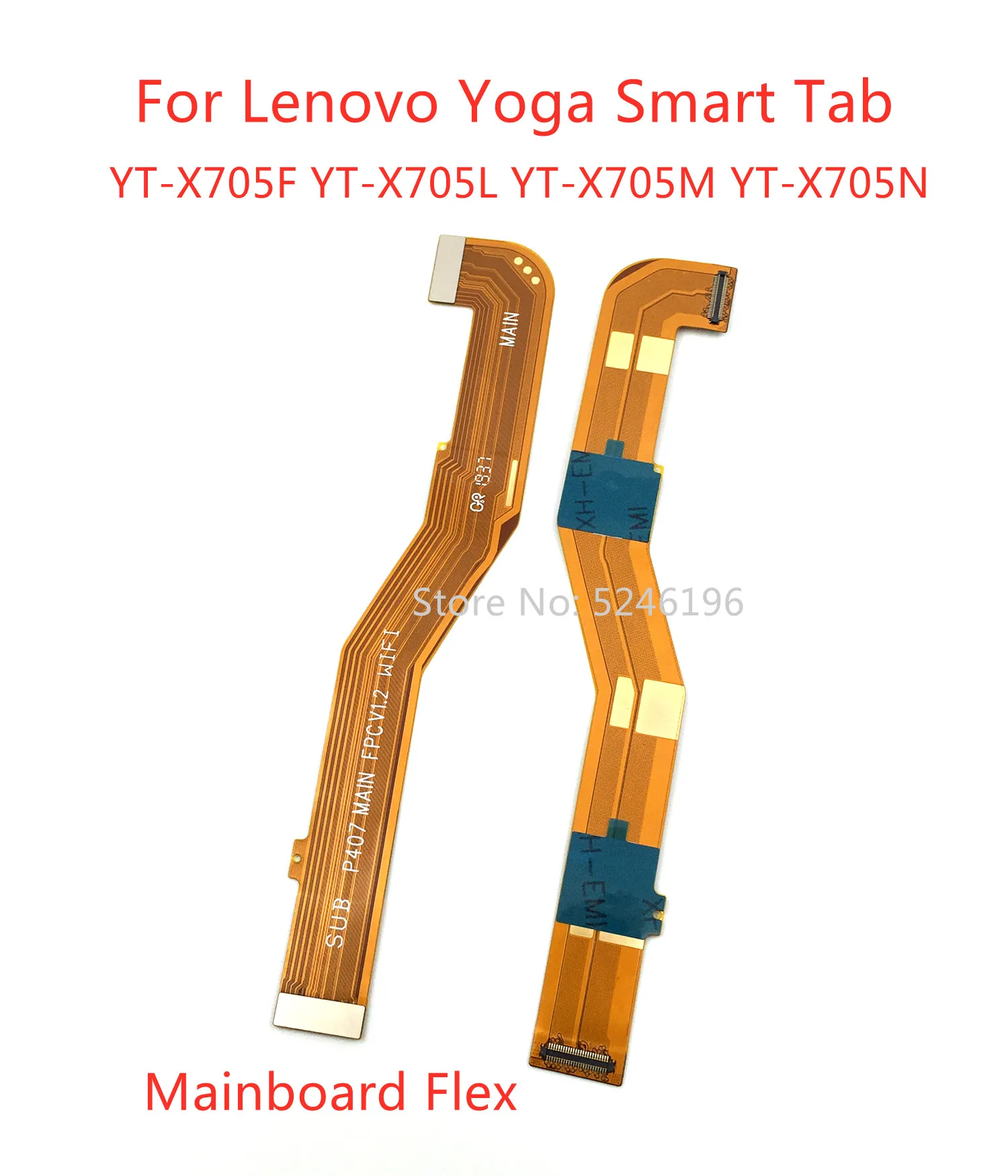

1pcs Main board Charging Connect Mainboard Flex Cable For Lenovo Yoga Smart Tab YT-X705F YT-X705L YT-X705M YT-X705N Replace Part